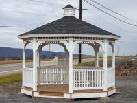 12x12 Vinyl Gazebo for sale at Pine Creek Structures of Spring Glen