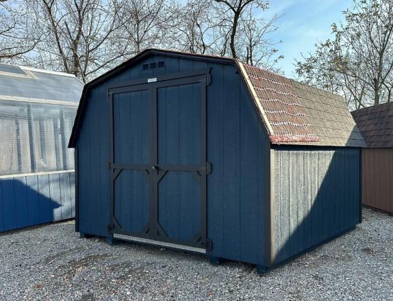 10x10 Madison Mini Barn with Shelf