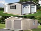 Custom Order a Two-Car Modular Garage at Elizabethtown Pine Creek Structures of Elizabethtown