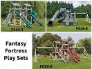 Fantasy Fortress Swing Set Packages 