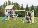 Happy Hideout Swing Set 